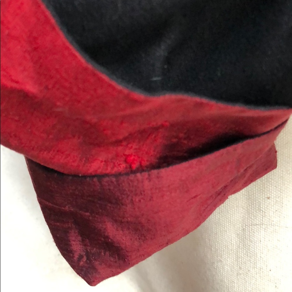 Modern patchwork jacket - Reds and purples, black - Picture 3 of 7